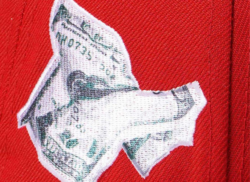 Supreme Money Box Logo New Era Red