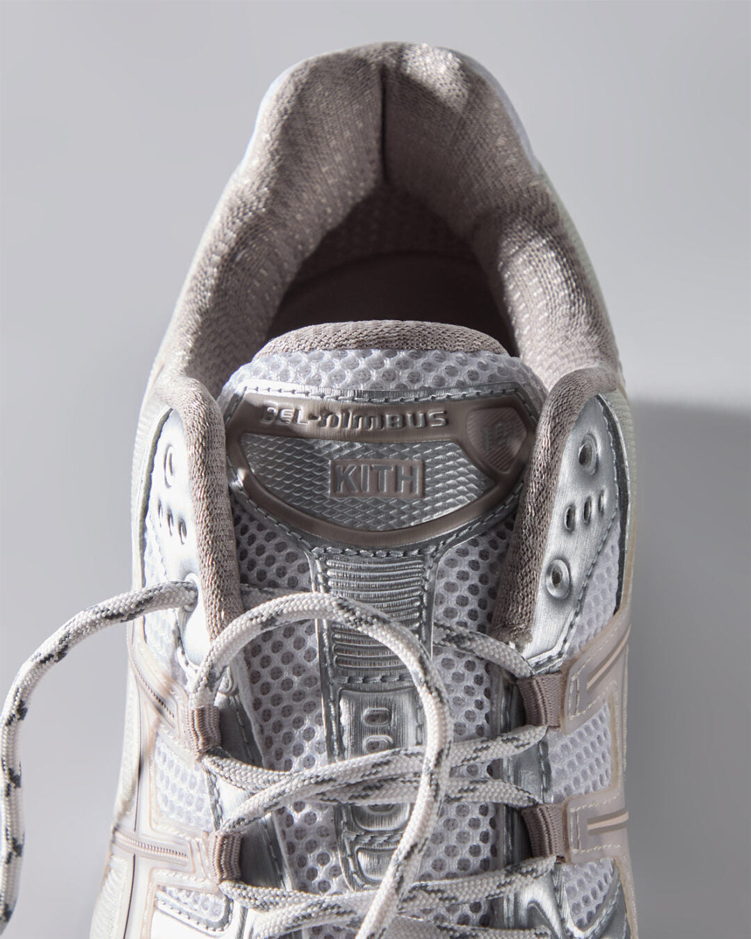 1203A723-100 Kith Ronnie Fieg Asics Gel-Nimbus 10.1 White Morganite (Men's)