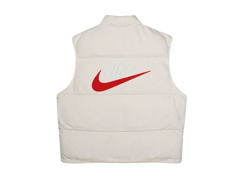 Supreme Nike Denim Puffer Vest Natural