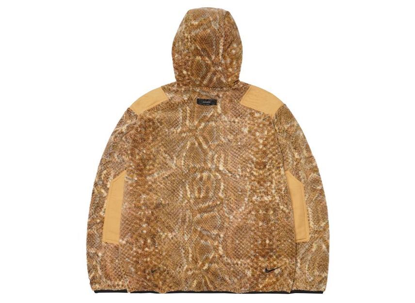 Supreme Nike ACG Fleece Pullover Gold Snakeskin
