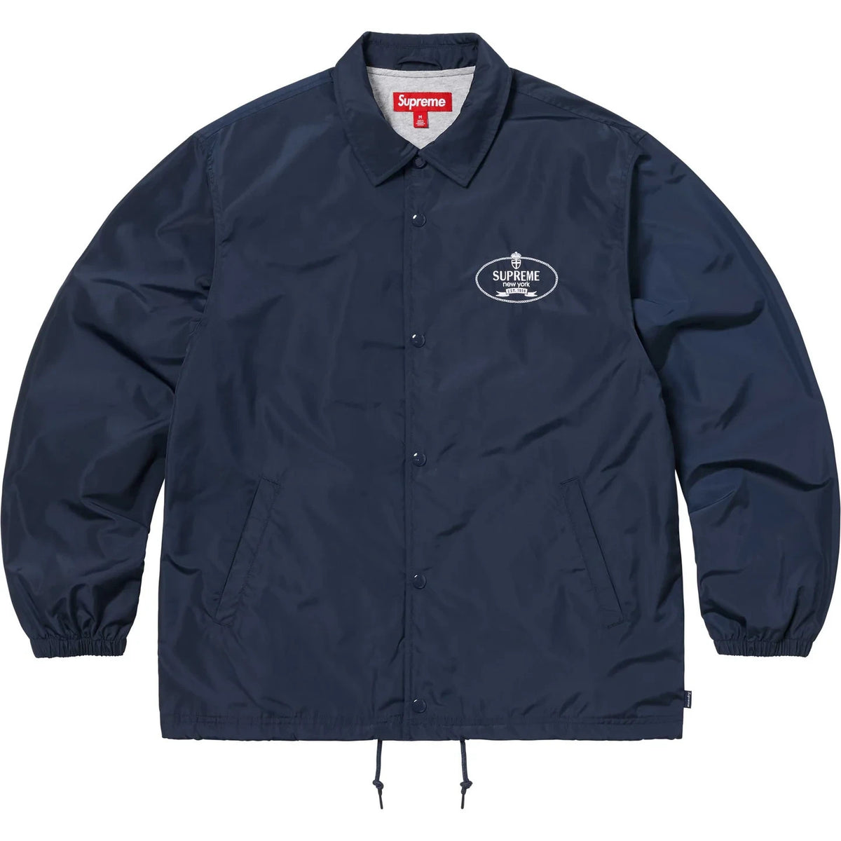 Supreme Crest Coaches Jacket Navy