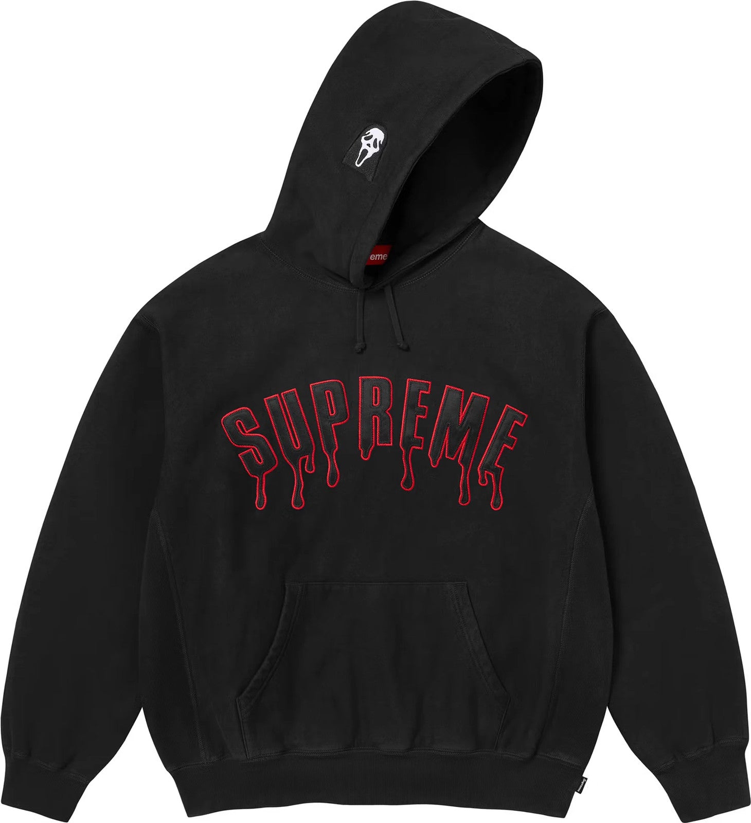 Supreme Ghostface Arc Hooded Sweatshirt Black