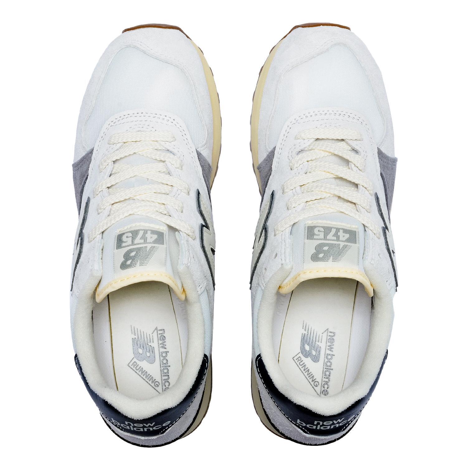 U475FC New Balance 475 White Grey (Men's)