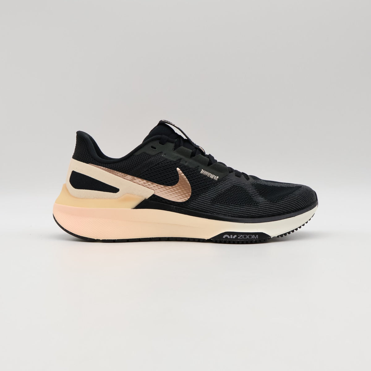 DJ7884-008 Nike Structure 25 Black Crimson Tint Anthracite Metallic Red (Women's