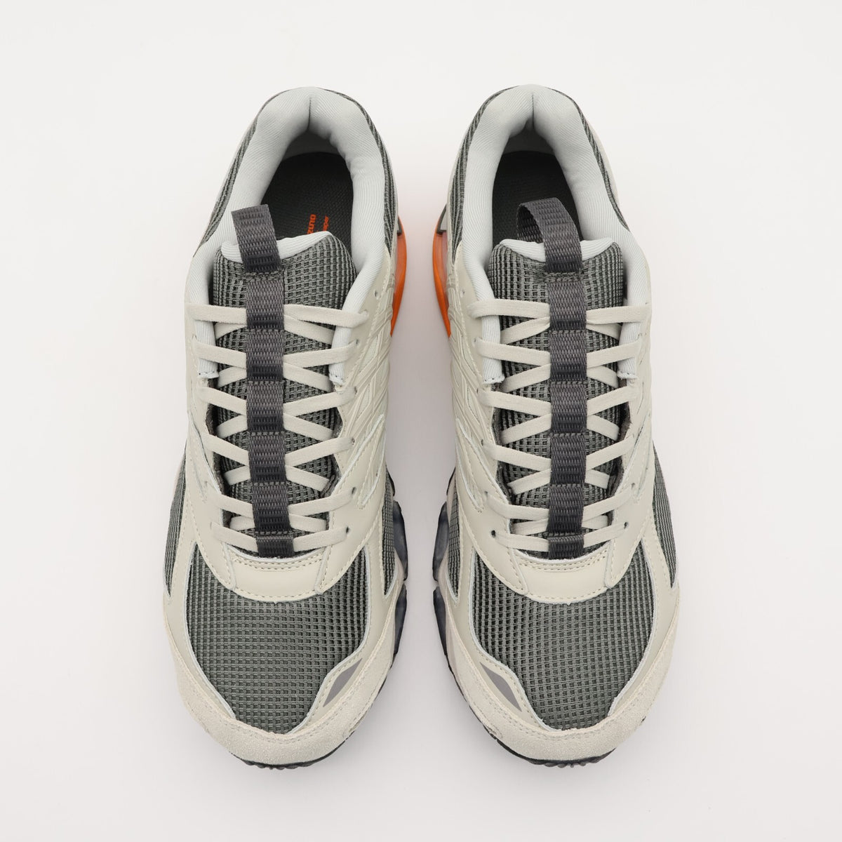 D1GD242701 Graphpaper Mizuno Wave Prophecy LS Gray Light Gray Orange (Men's)