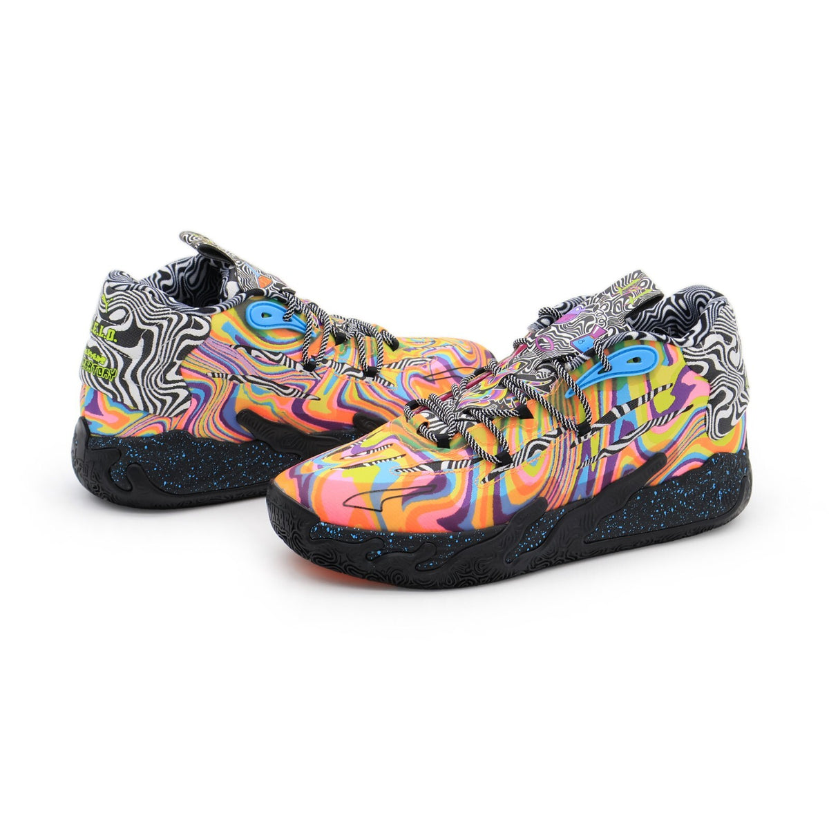 379330-01 Dexterâs Laboratory Puma MB.03 Poison Pink Fluro Orange Pes (Men's)