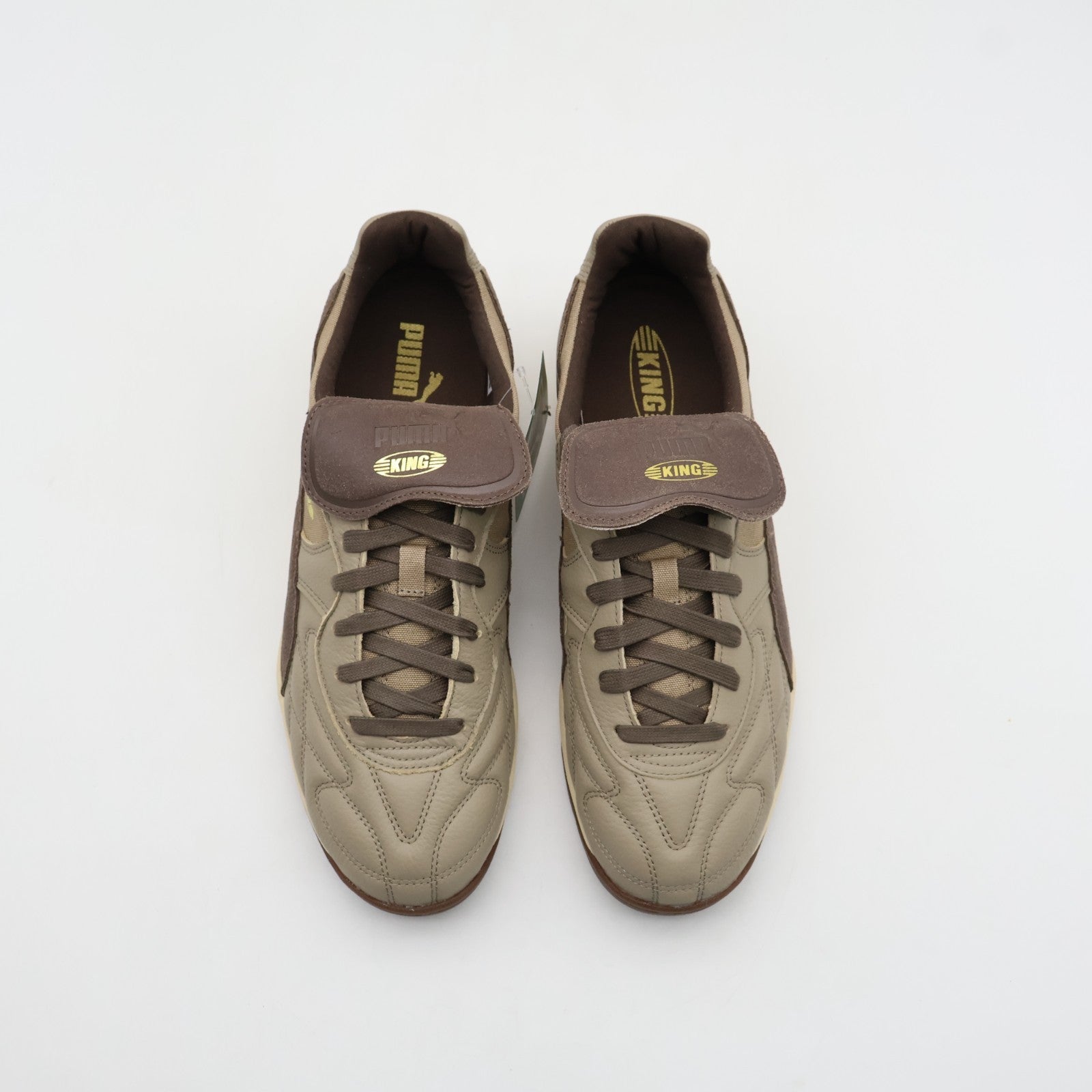 402582-01 Puma King Indoor Futbolito Ice Coffee Chocolate (Men's)
