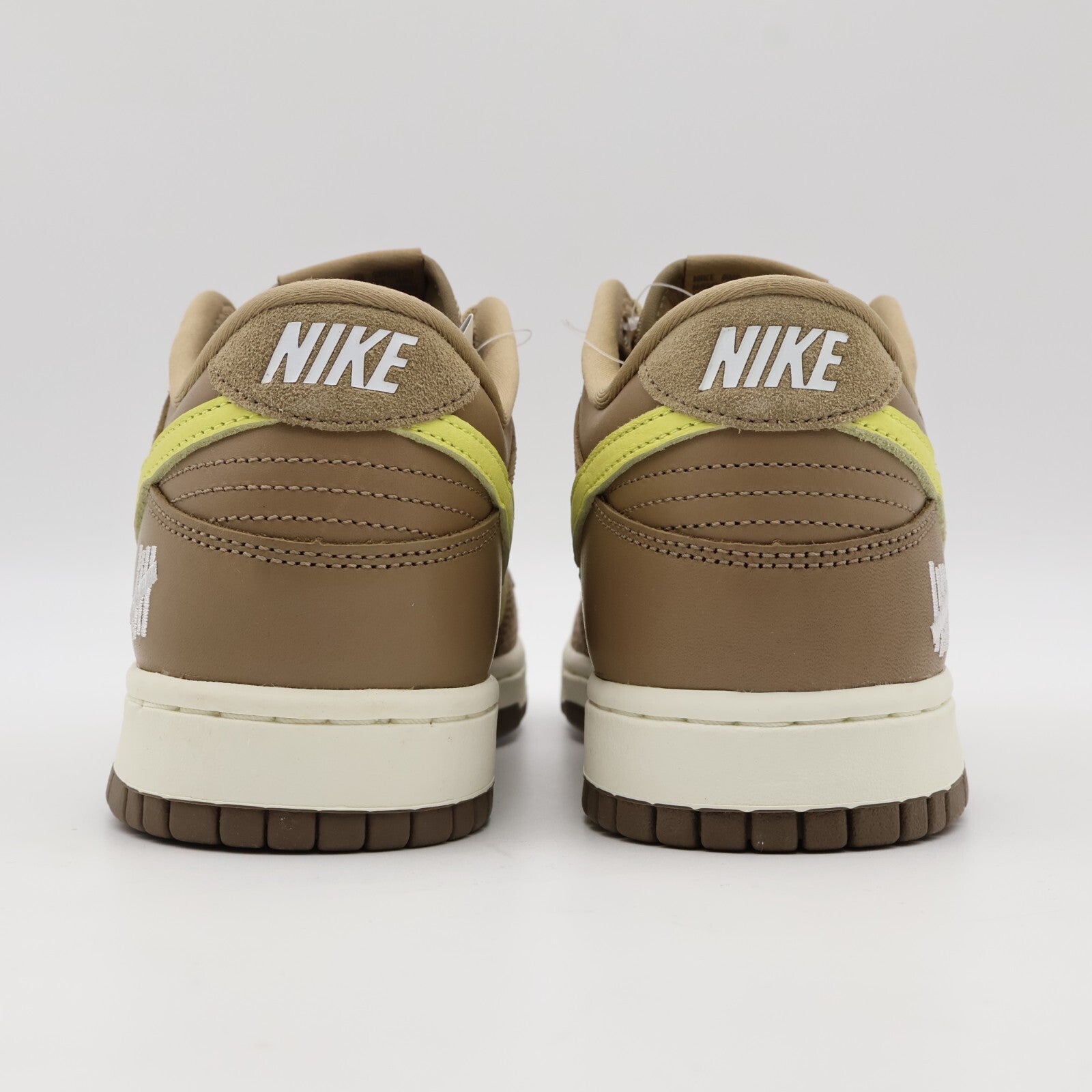 DH3061-200 Nike Dunk Low SP x Undefeated Brown Canteen Lemon Frost Palomino