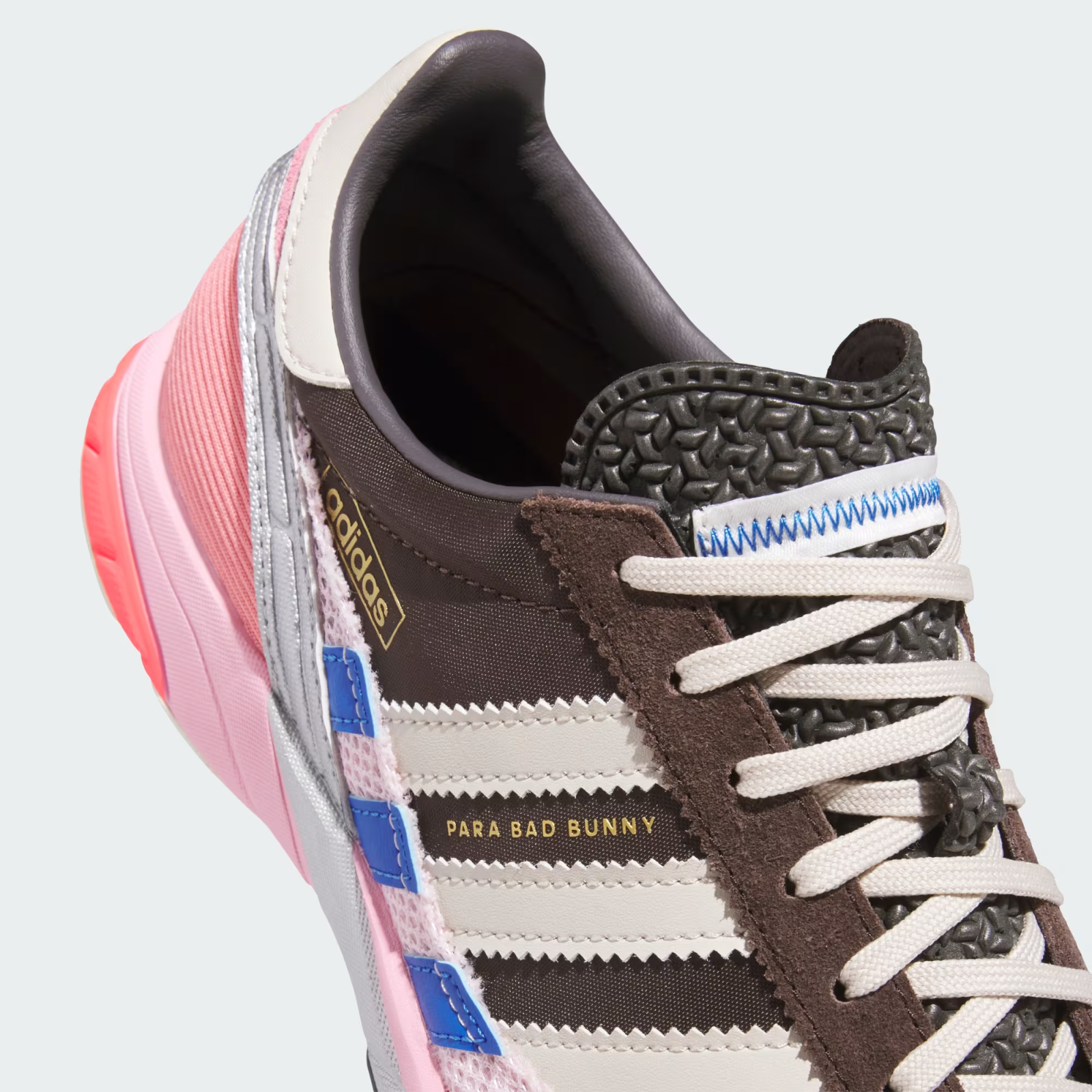 JP5997 Bad Bunny adidas Originals Adizero SL72 Brown Clear Pink Hazy Rose (Men's