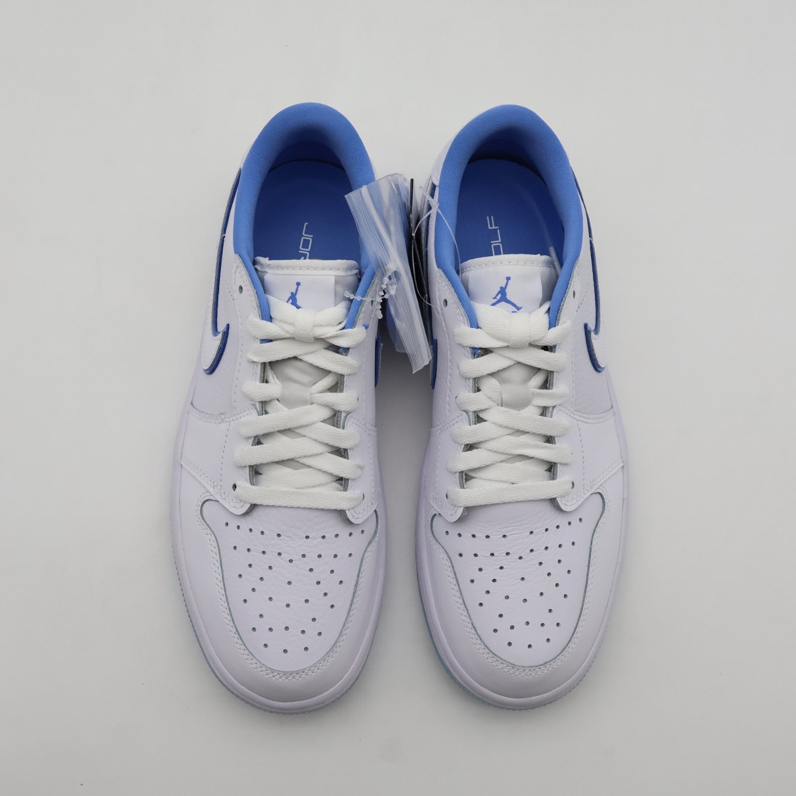 DD9315-118 Nike Air Jordan 1 Low Golf White Blue Tint Legend Blue (Men's)