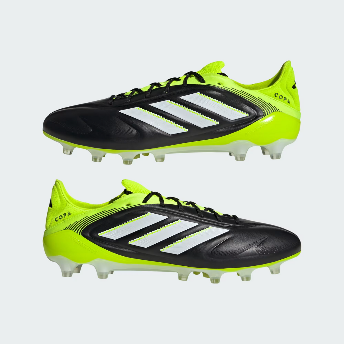 JR2820 adidas Copa Pure 3 Elite AG Core Black/Cloud White/Lucid Lemon (Men's)