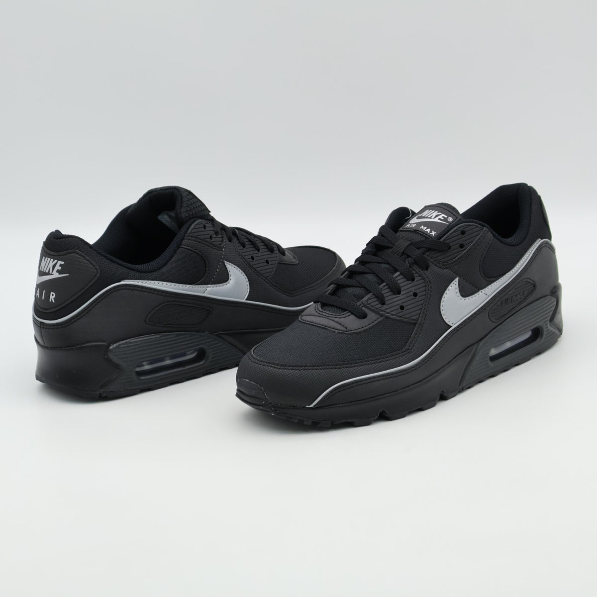 HV4517-002 Nike Air Max 90 Black Reflective (Men's)