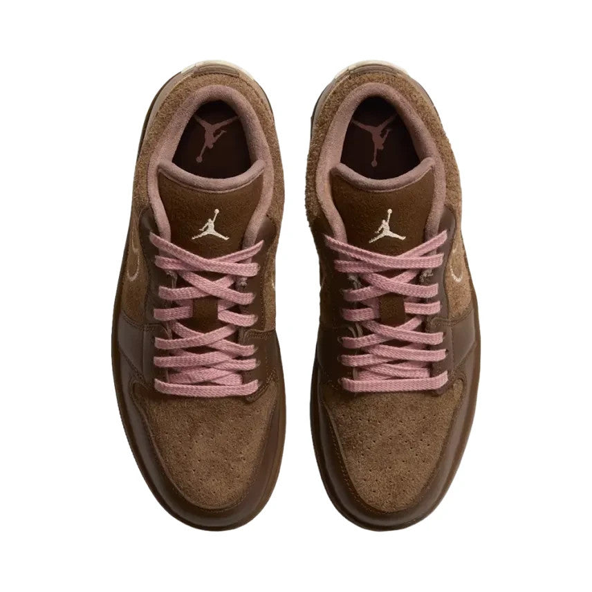 IQ5498-200 Nike Air Jordan 1 Low SE "Cacao Wow/Pearl White/Rust Pink" (Women's)