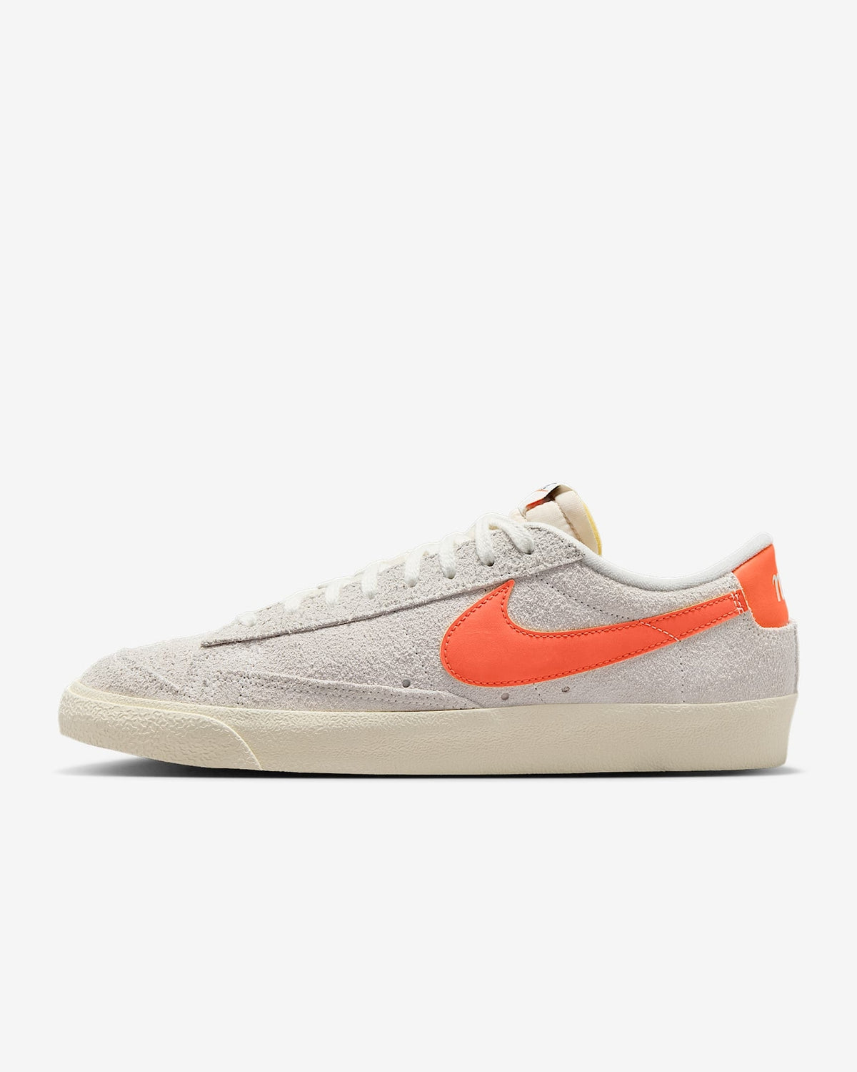 HF3158-100 Nike Blazer Low '77 PRM Summit White Safety Orange Coconut (Men's)