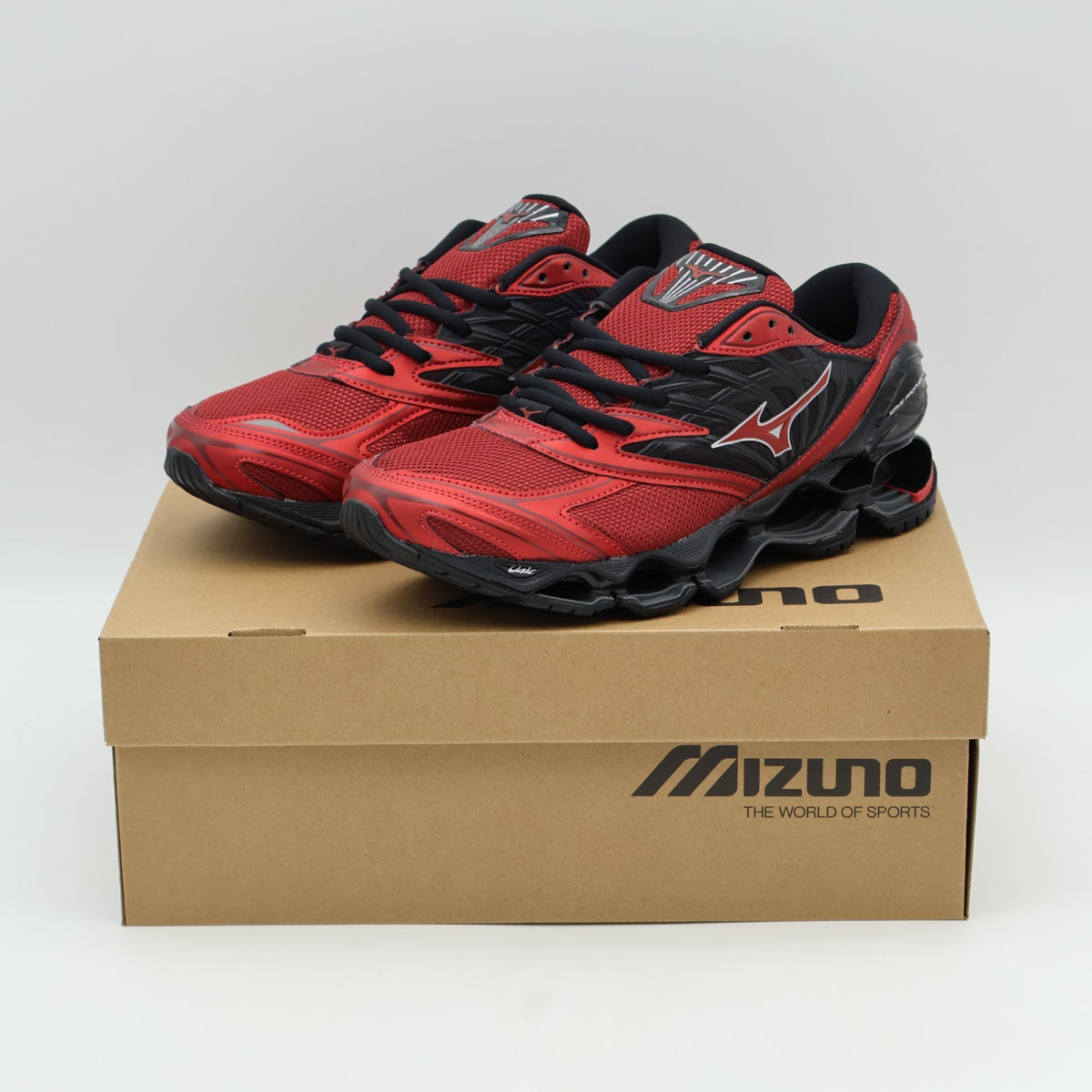 D1GA333706 Mizuno Wave Prophecy LS Red Black (Men's)