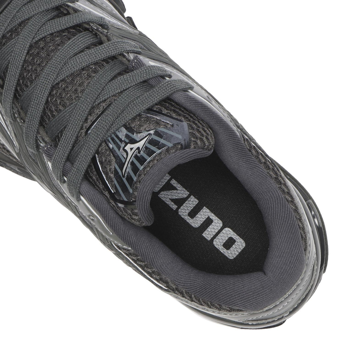 D1GA251103 Mizuno Wave Prophecy LS Black Metallic Grey (Men's)