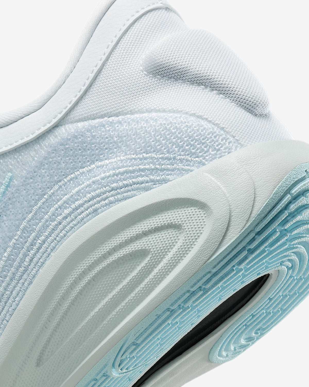 FJ7808-101 Nike GT Hustle Academy White Pure Platinum Glacier Blue (Men's)