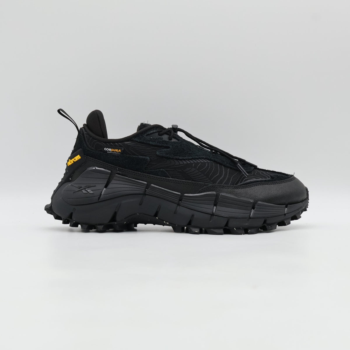 100254702 Reebok Zig Kinetica 2.5 Edge Black Grey (Men's)