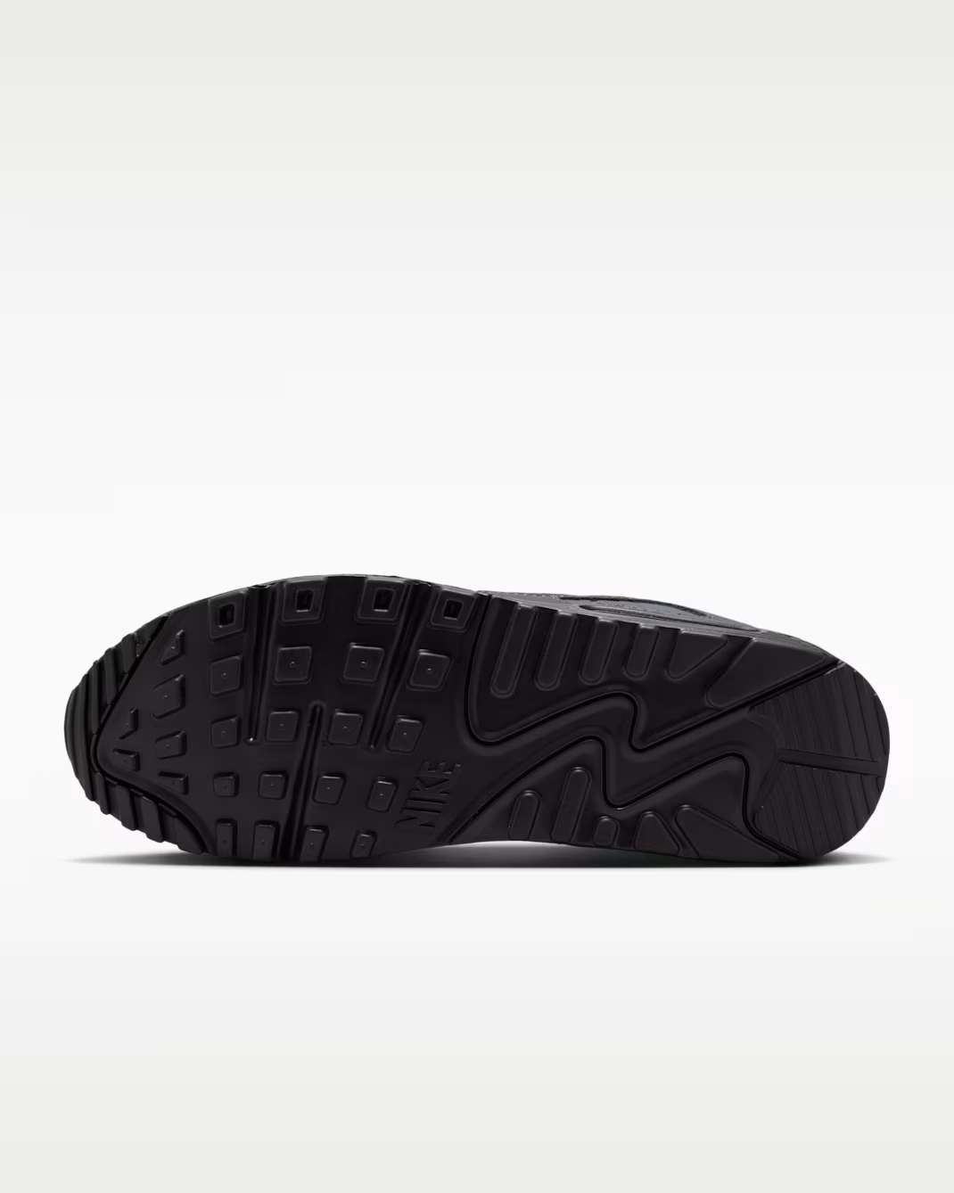 IQ0289-010 Nike Air Max 90 Black Neon Yellow (Men's)