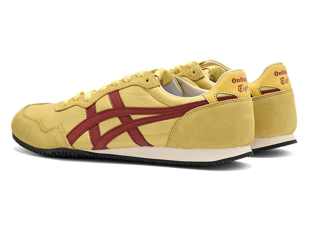 1183B400-756 Onitsuka Tiger Serrano "Faded Yellow/Burnished Red" (Men's)