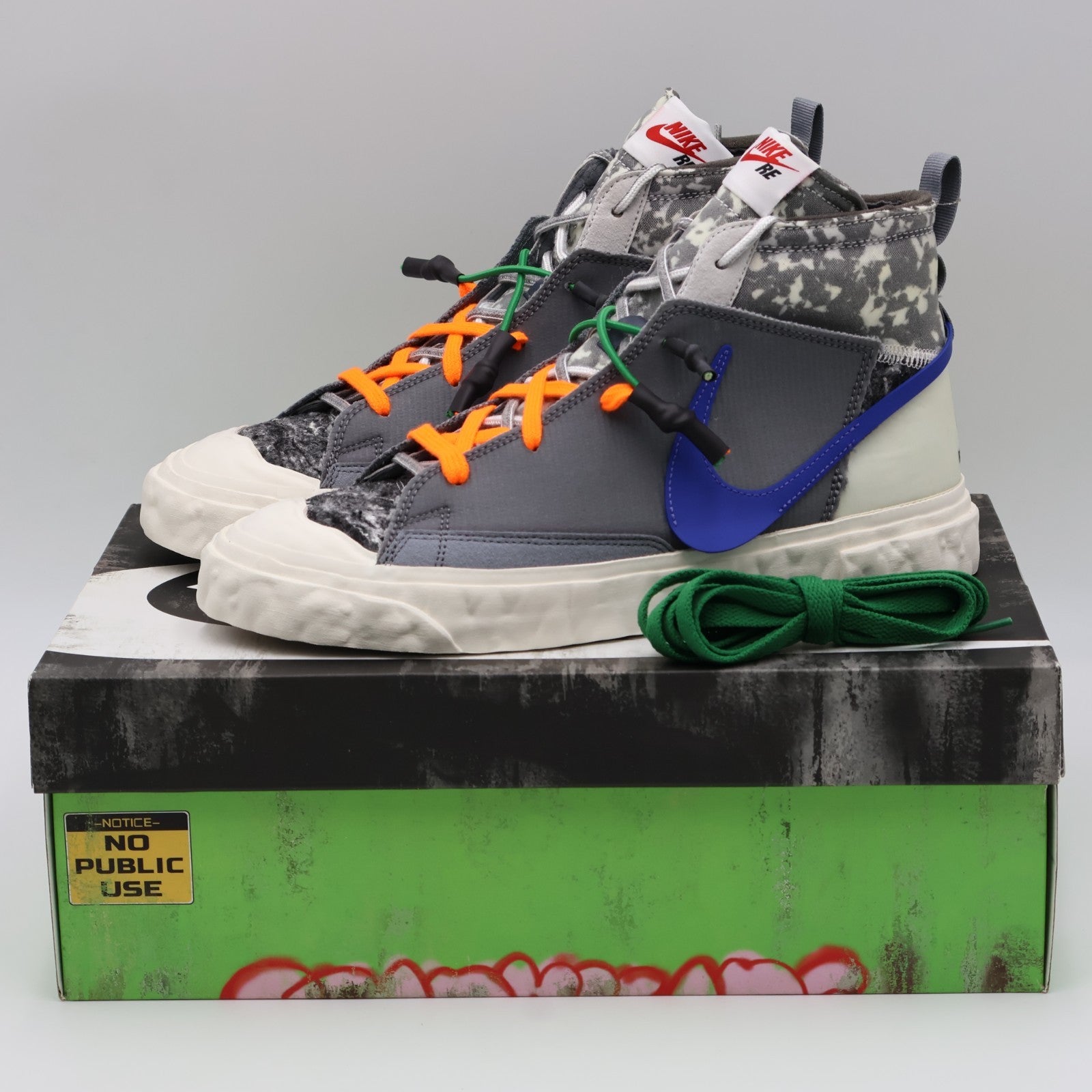 CZ3589-002 Nike Blazer Mid Readymade White Grey Friends and Family (Men's)