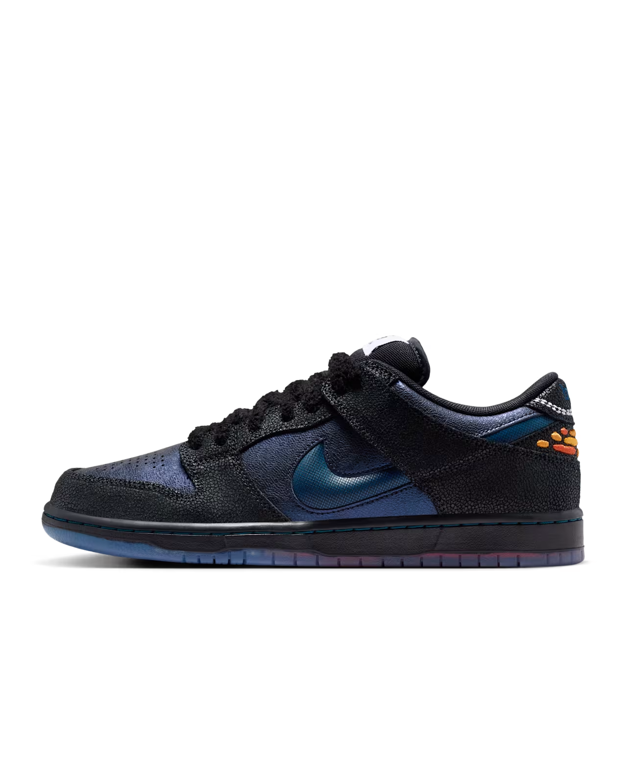 IQ1323-001 Bluetile Skateboards Ã Nike SB Dunk Low Pro "Pitch Blue/Black"(Men's)