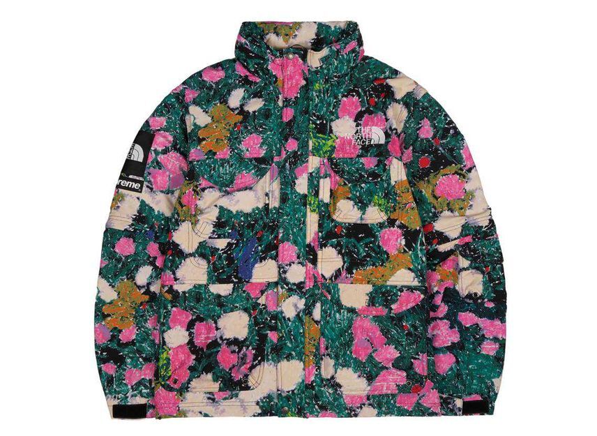 Supreme The North Face Trekking Convertible Jacket Flowers