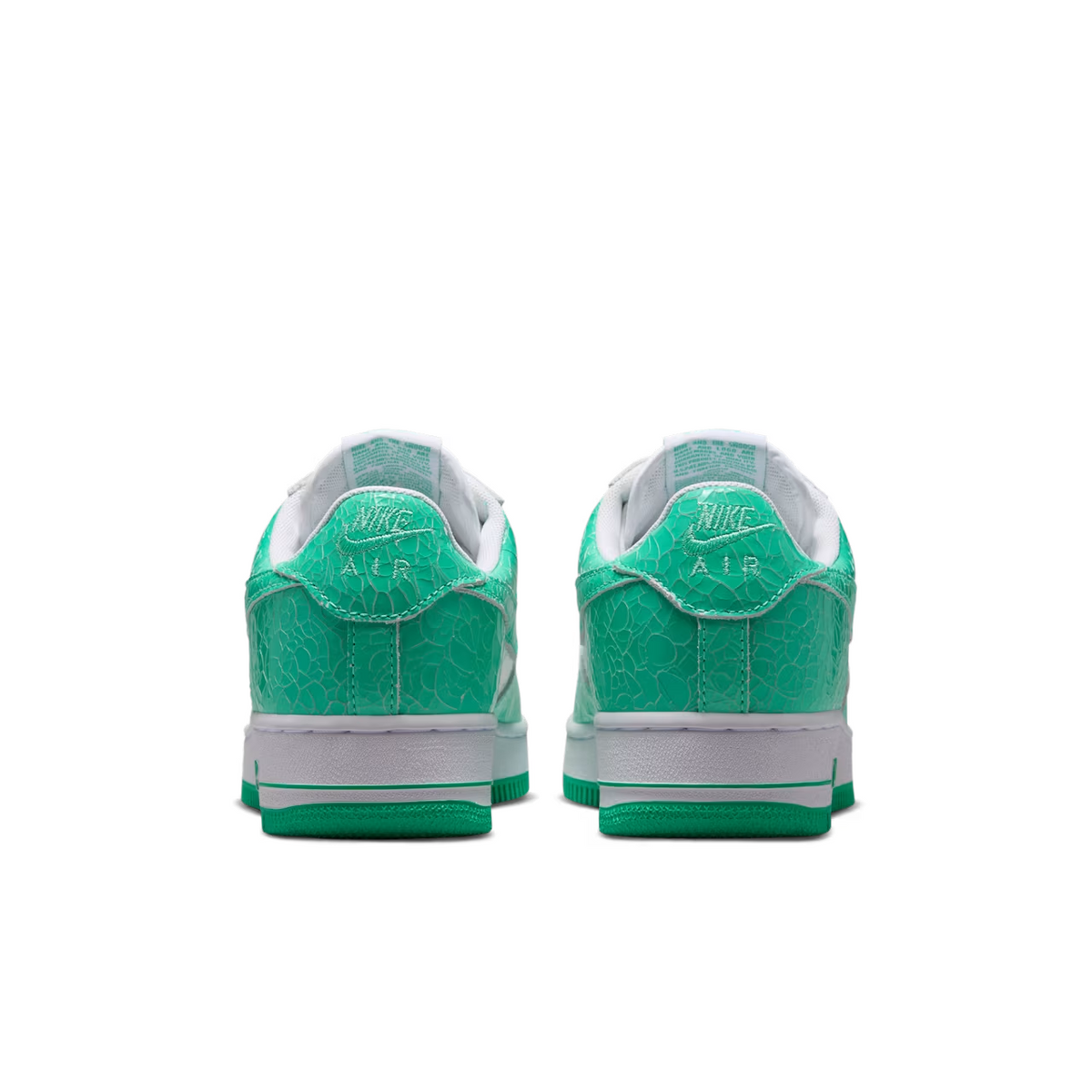 JA0248-001 Nike Air Force 1 Low Cracked Leather Pack "Menta/White" (Men's)