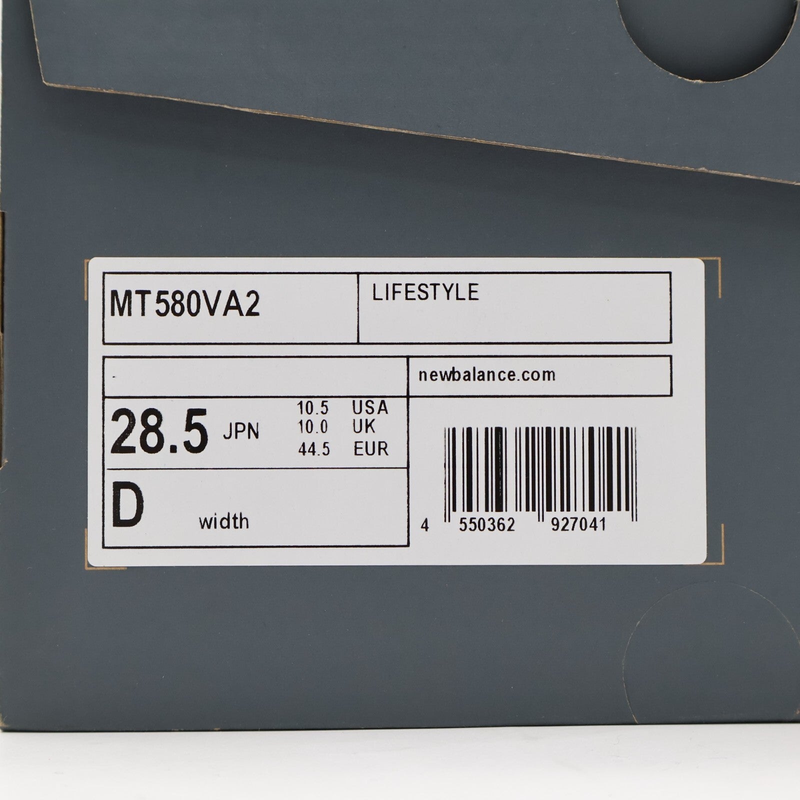 MT580VA2 New Balance 580 Gray (Men's)