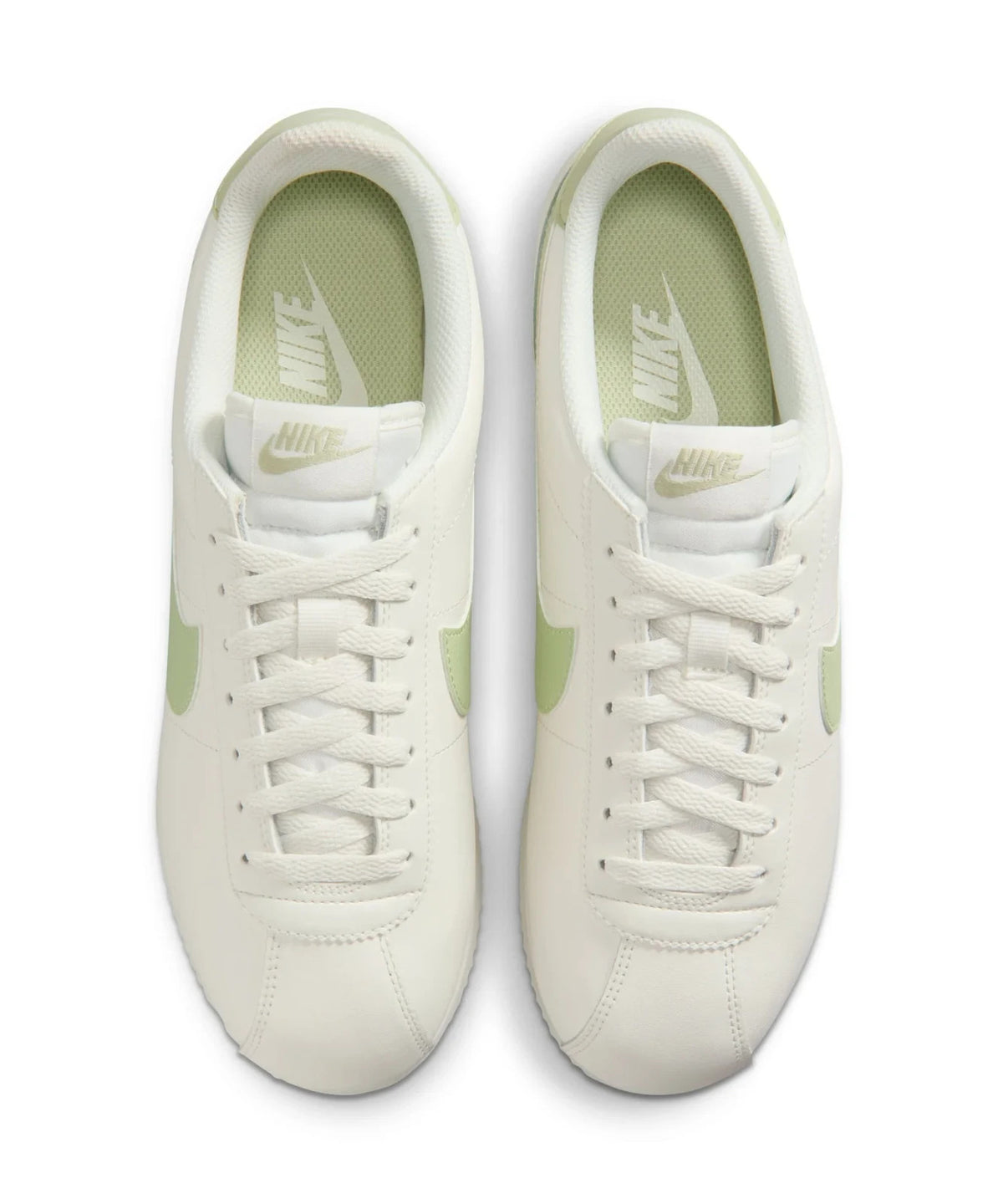 DN1791-117 Nike Cortez Leather Sail Olive Aura (Women's)