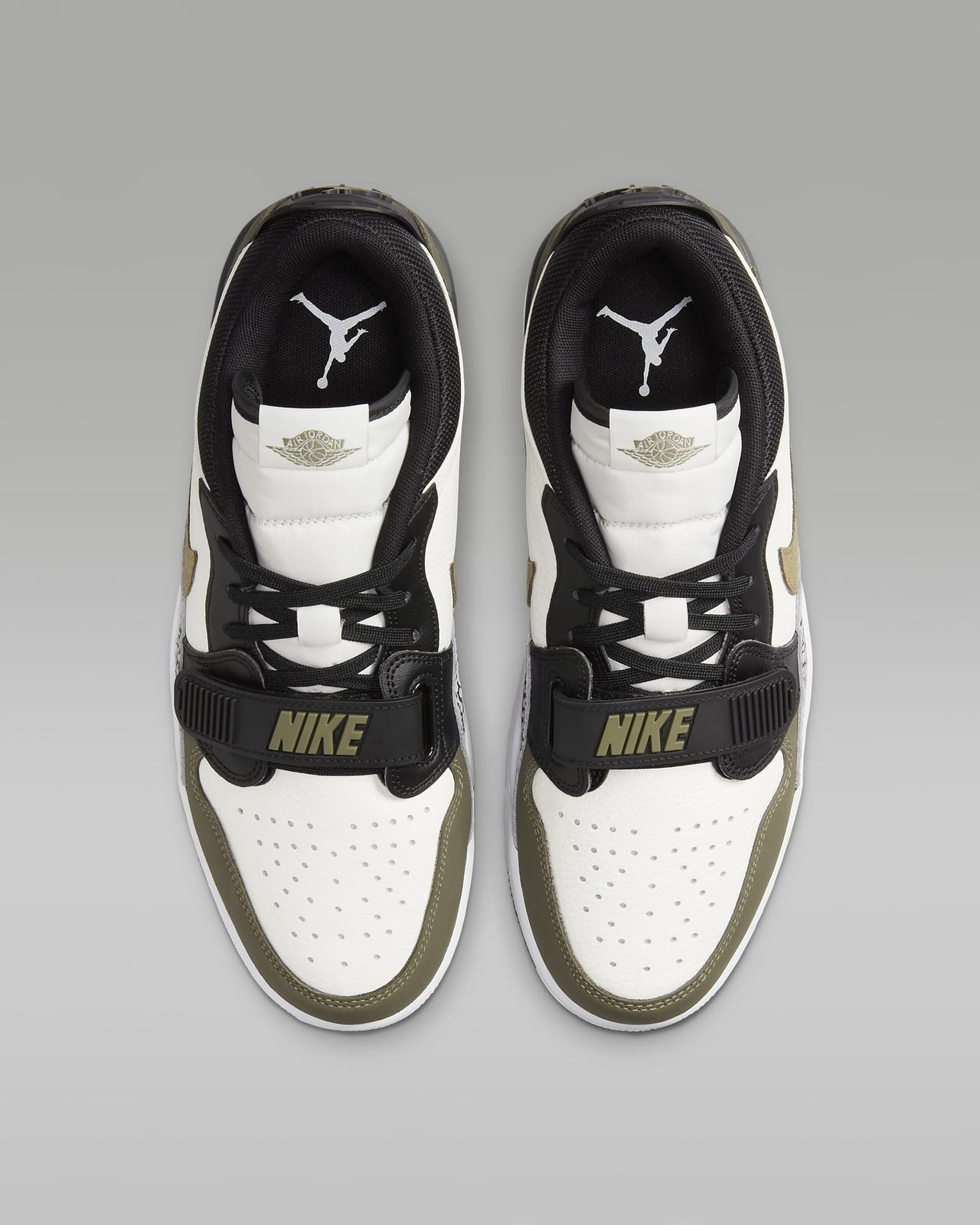 CD7069-120 Nike Air Jordan Legacy 312 Low Sail Black Wolf Gray Medium (Men's)