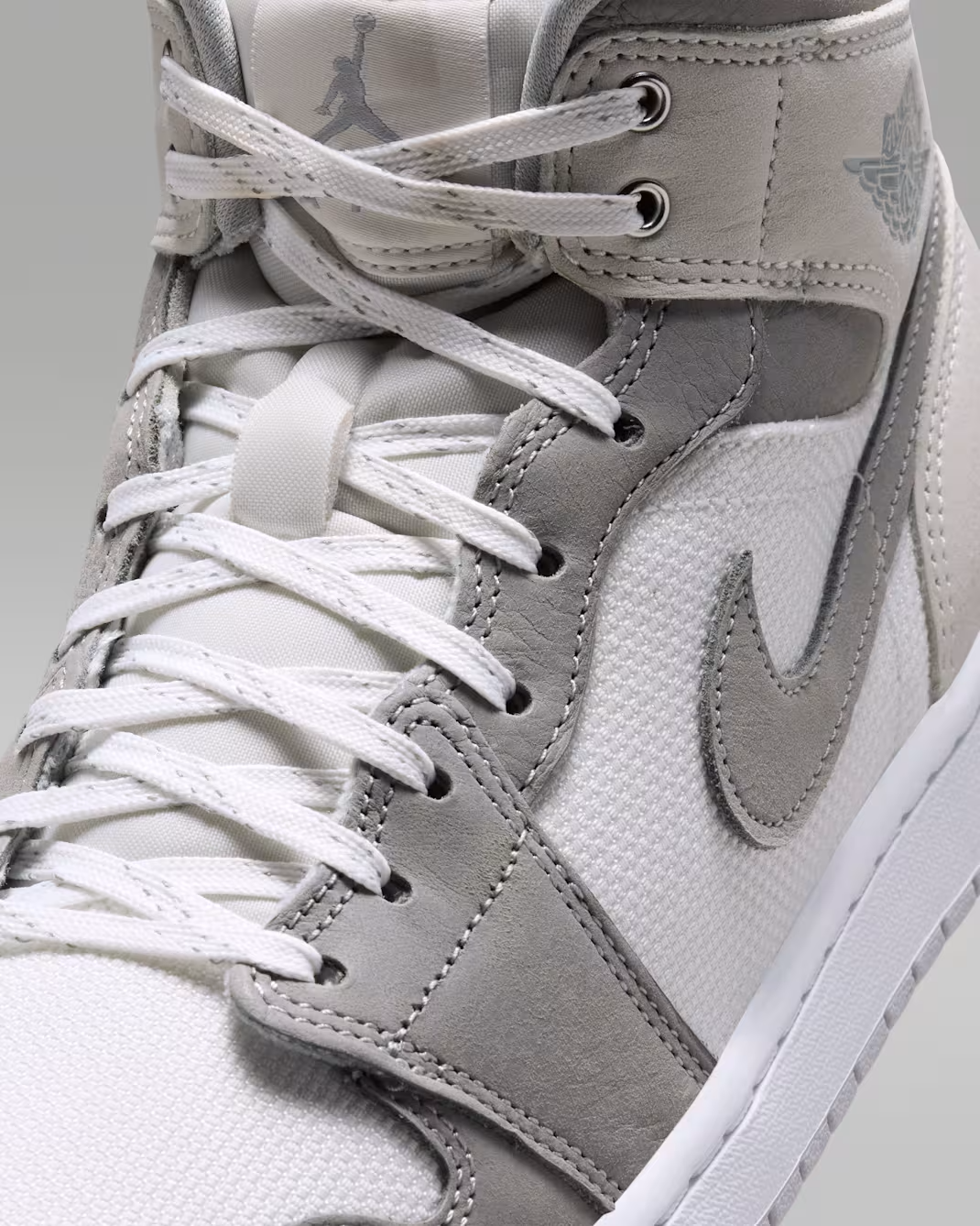 IO2050-100 Nike Air Jordan 1 Mid SE Summit White Phantom (Men's)