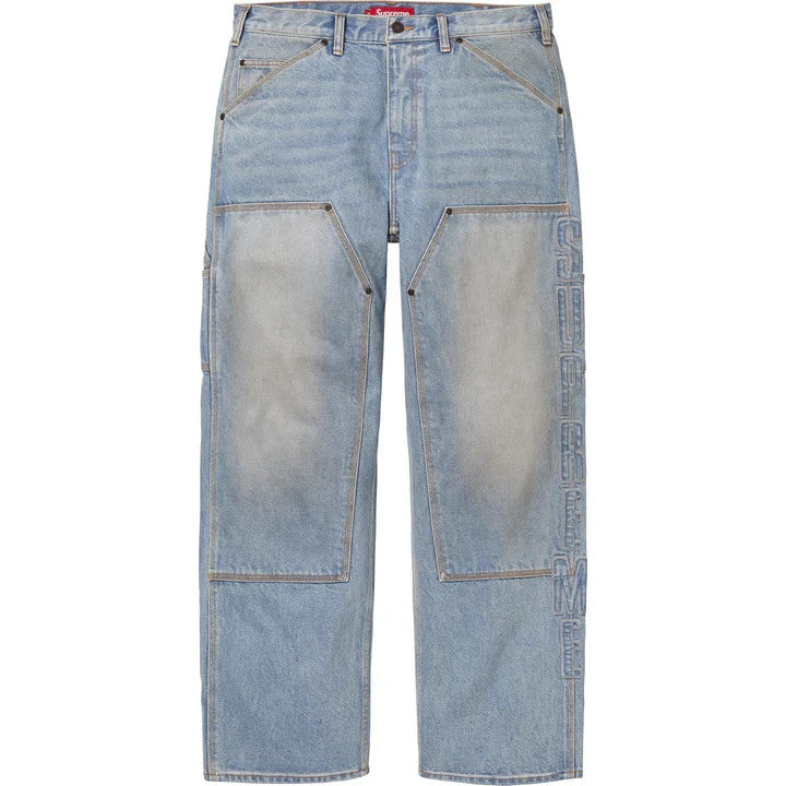 Supreme Reflective Double Knee Pant Denim