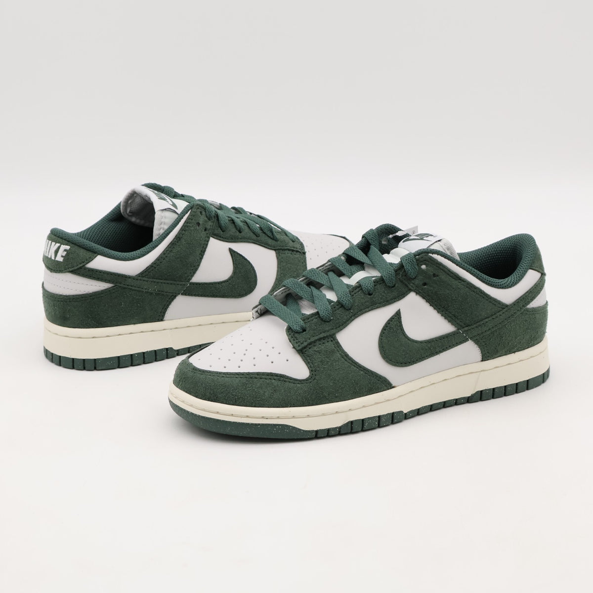 HJ7673-002 Nike Dunk Low Next Nature Green Suede (Women's)