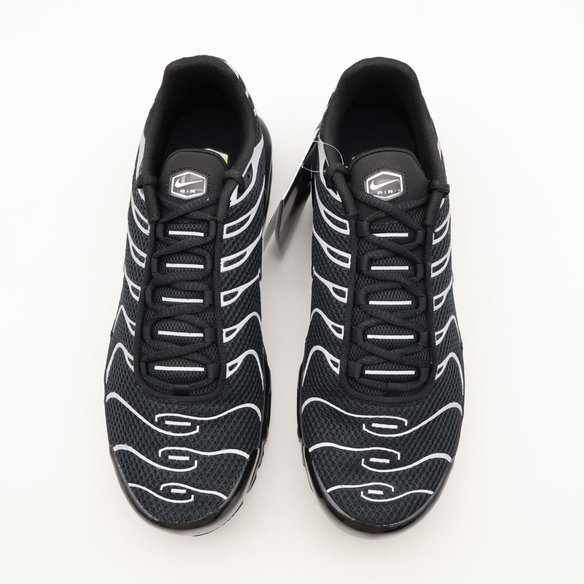 HQ3029-001 Nike Air Max Plus Black Reflective Silver (Men's)