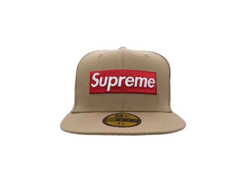 Supreme Grinch Box Logo New Era Tan