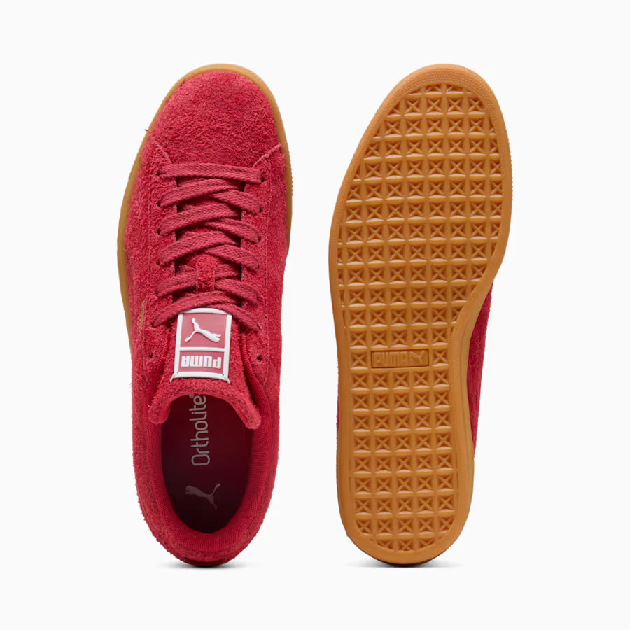 404627-01 Puma Suede Forever "Red Rhythm/Gum" (Men's)