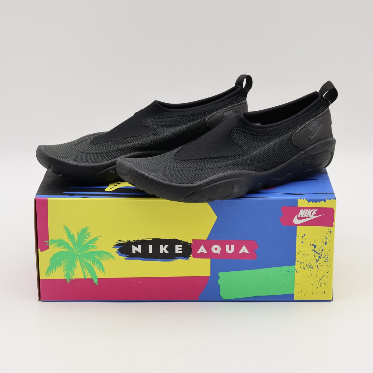 FZ5628-001 Nike Aqua Turf Black Black Off Noir (Women's)
