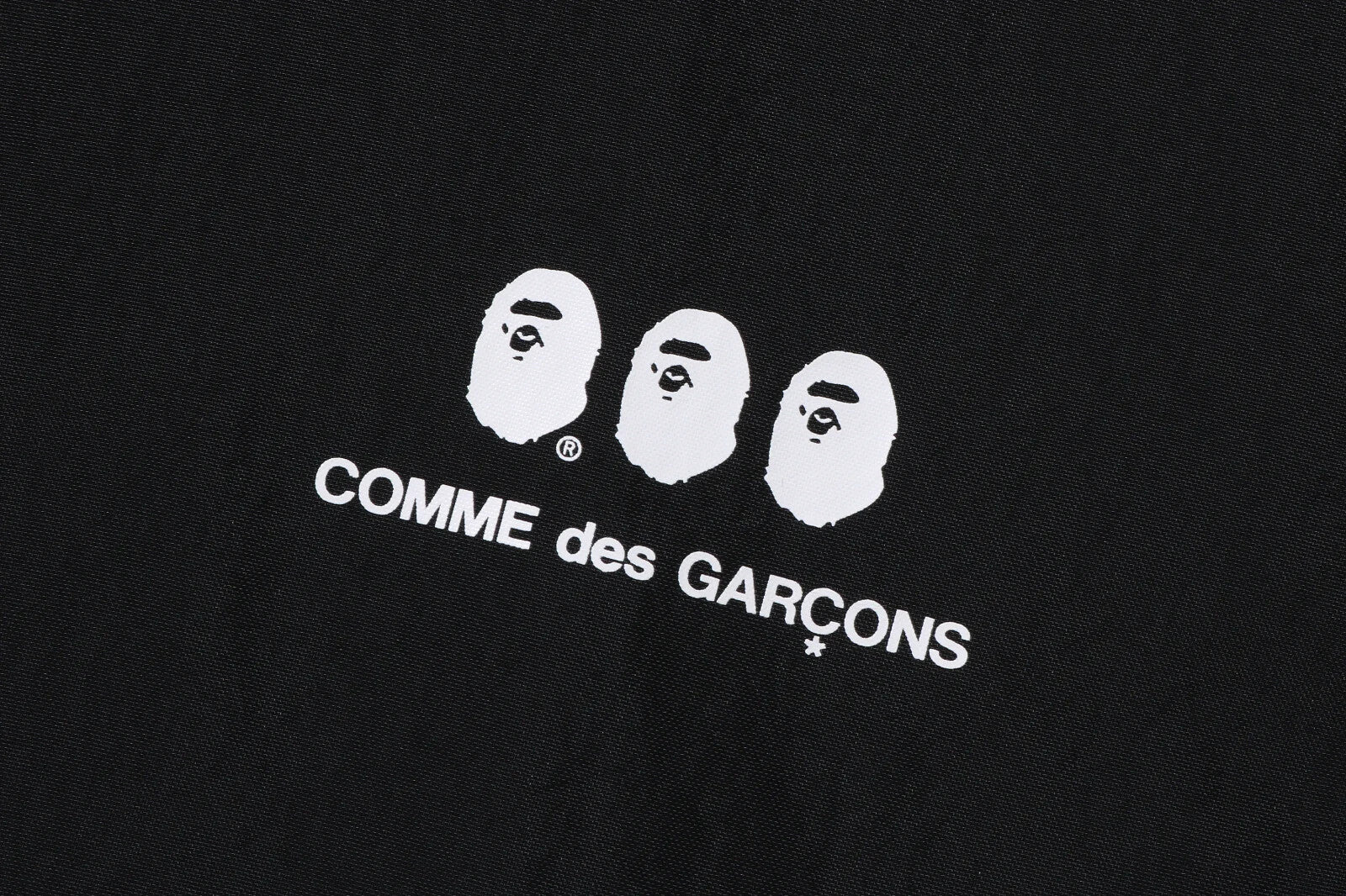 A BATHING APE COMME des GARCONS OSAKA Coach Jacket Black