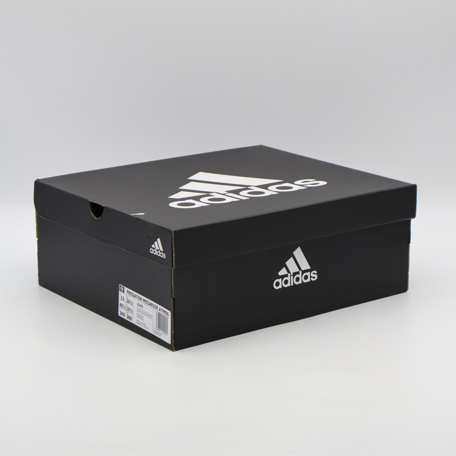 JQ2579 atmos Ã adidas Predator Megaride Silver Metallic Core Black (Men's)