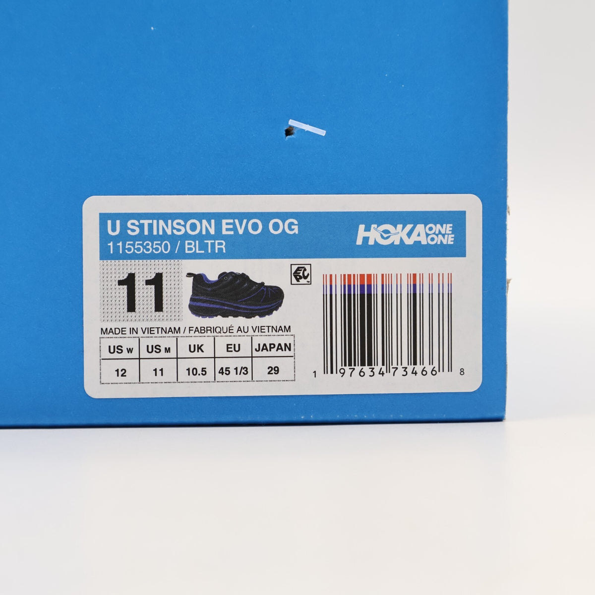 1155350-BLTR Hoka Stinson EVO OG Black Ultramarin (Men's)