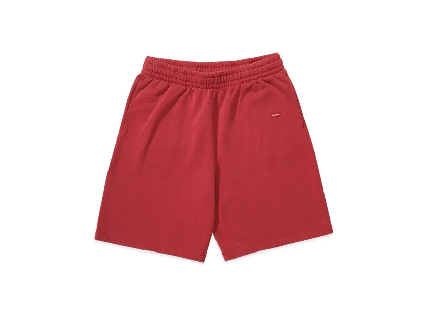Supreme Small Box Sweatshort "Dark Red"