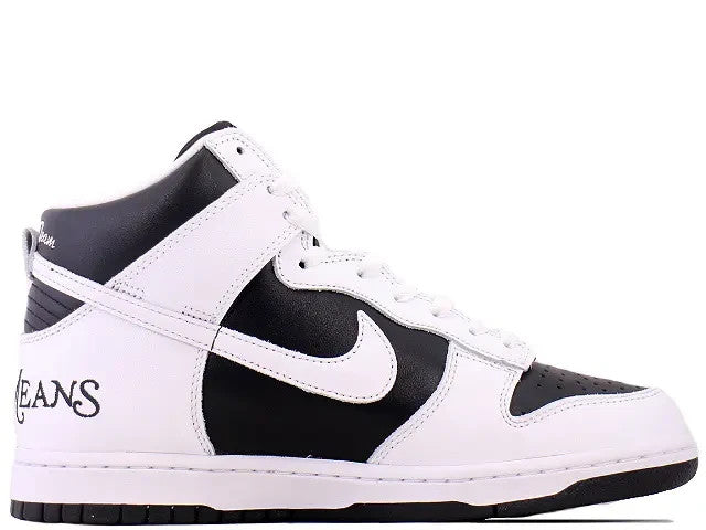 DN3741-002 Supreme Ã Nike SB Dunk High By Any Means "White Black" (Men's)