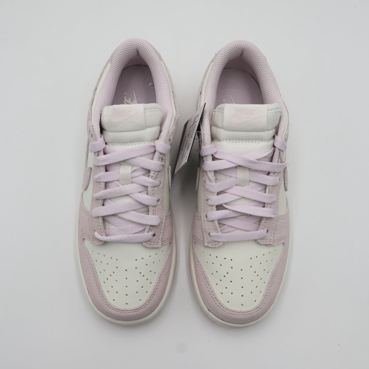 IO4244-100 Nike Dunk Low Sail White Metallic Gold Pearl Pink (Women's)