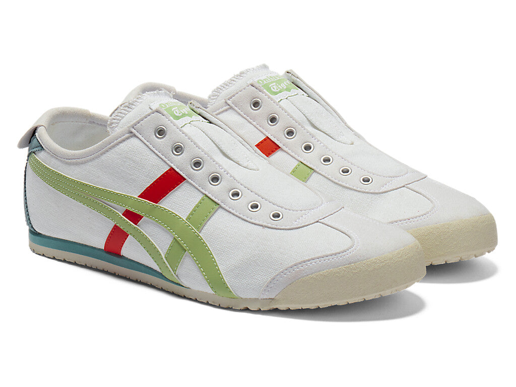 1183A360-129 Onitsuka Tiger MEXICO 66 SLIP-ON WHITE JADE (Men's)