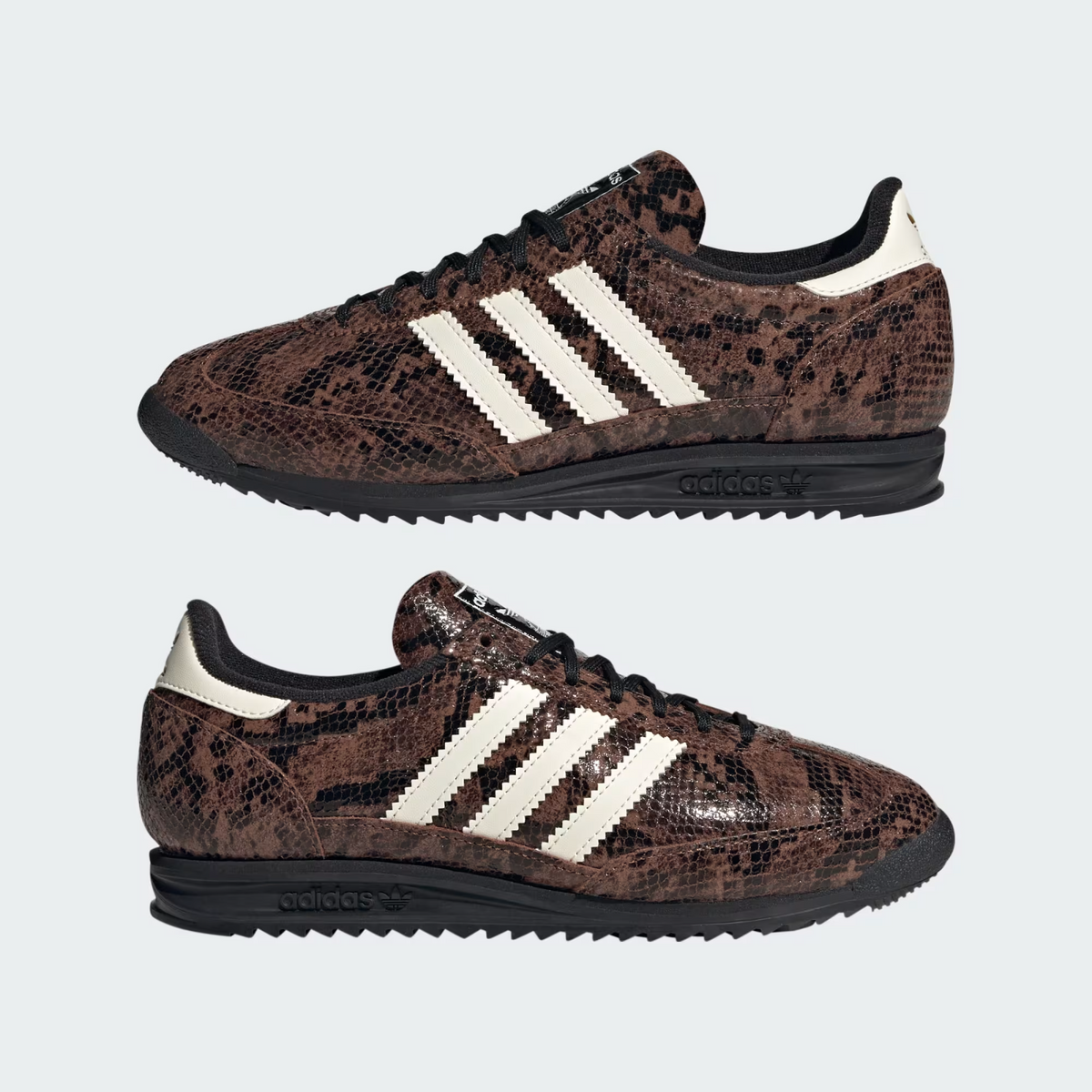 JS3981 adidas Originals SL72 OG Preloved Brown Core Black Cream White (Men's)