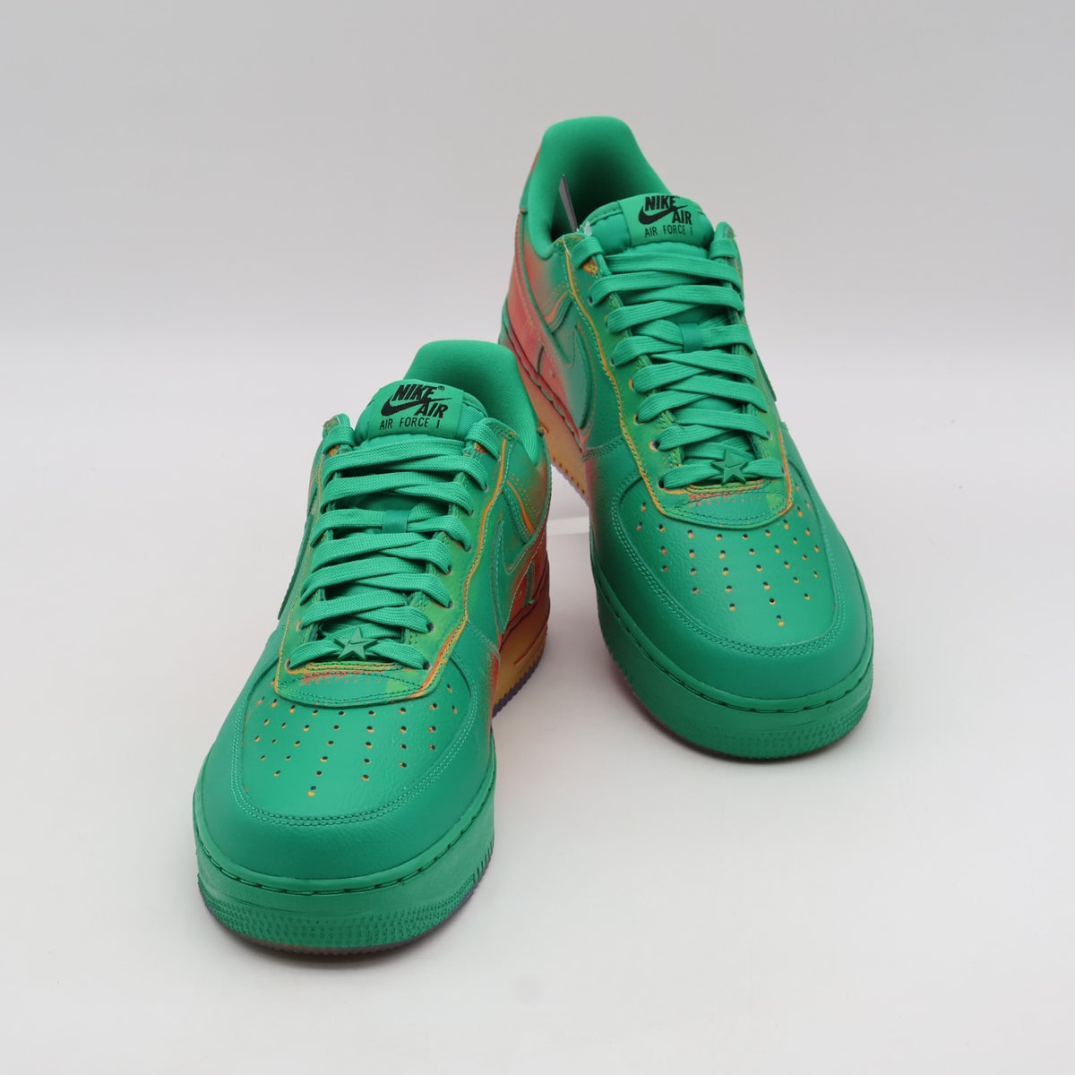 IB6834-300 Nike Air Force 1 Low Stadium Green Laser Orange (Men's)