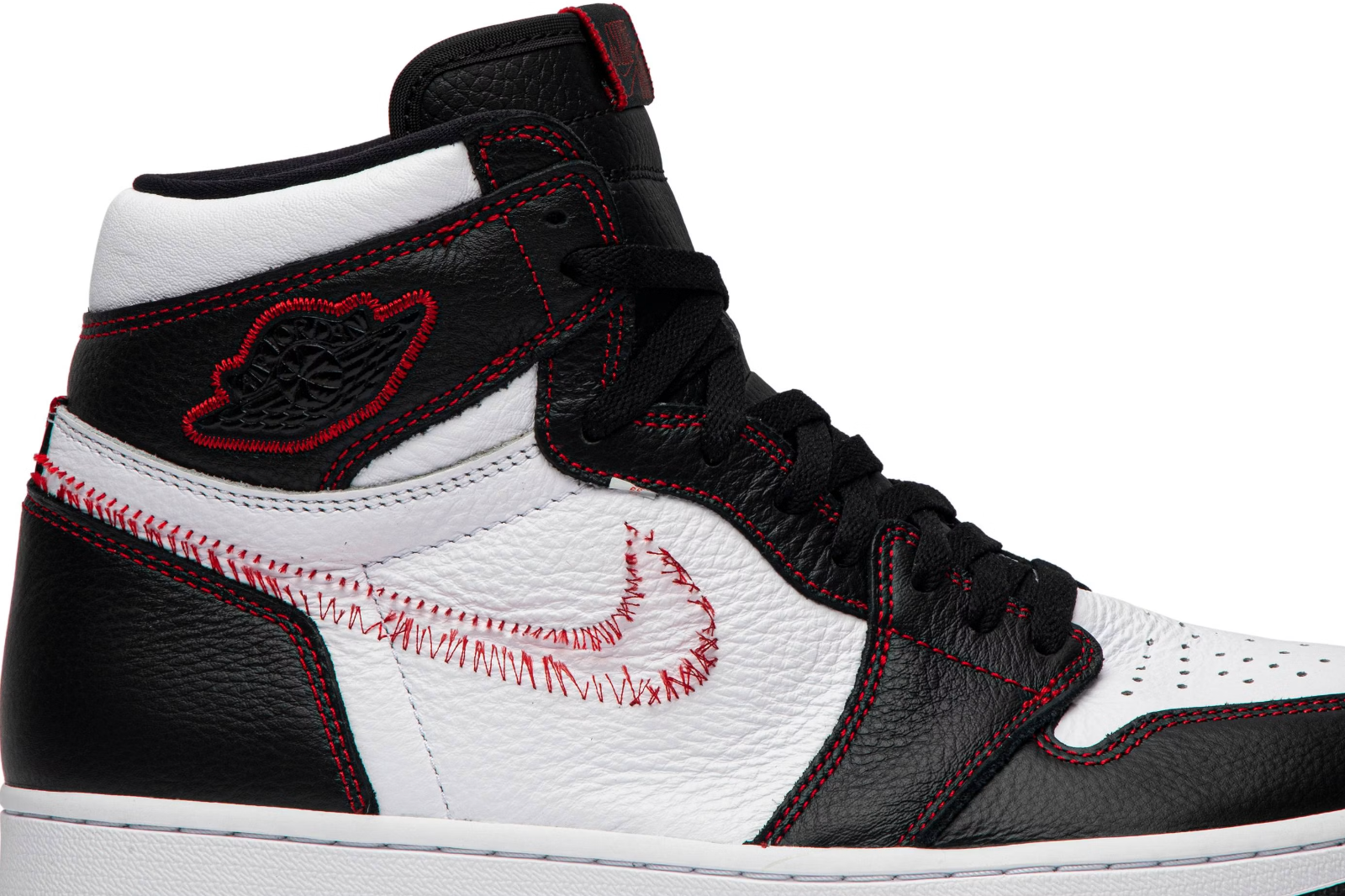 CD6579-071 Nike Air Jordan 1 High OG Defiant "Black/Yellow/Gym Red" (Men's)