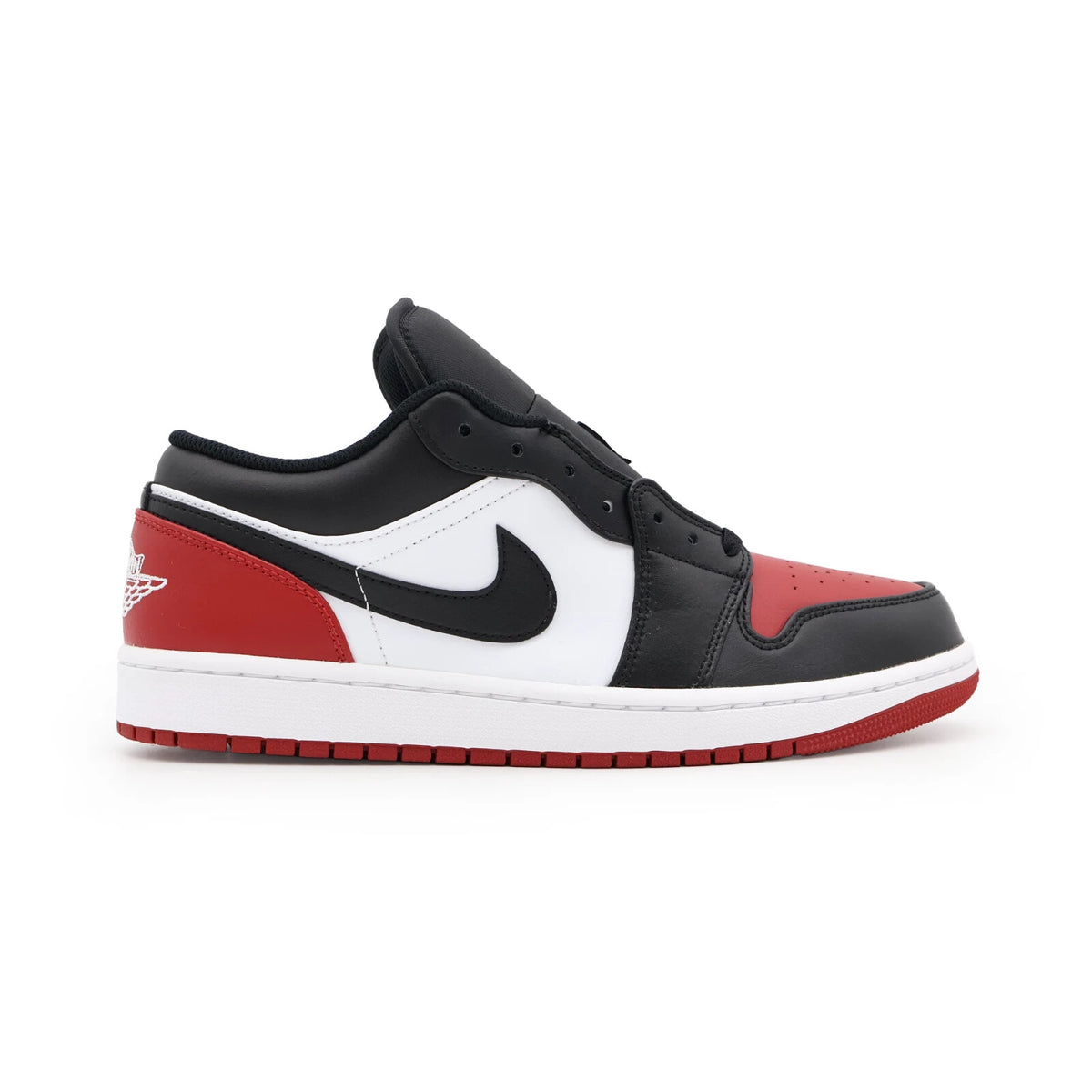553558-161 Nike Air Jordan 1 Low Bred Toe (Men's)