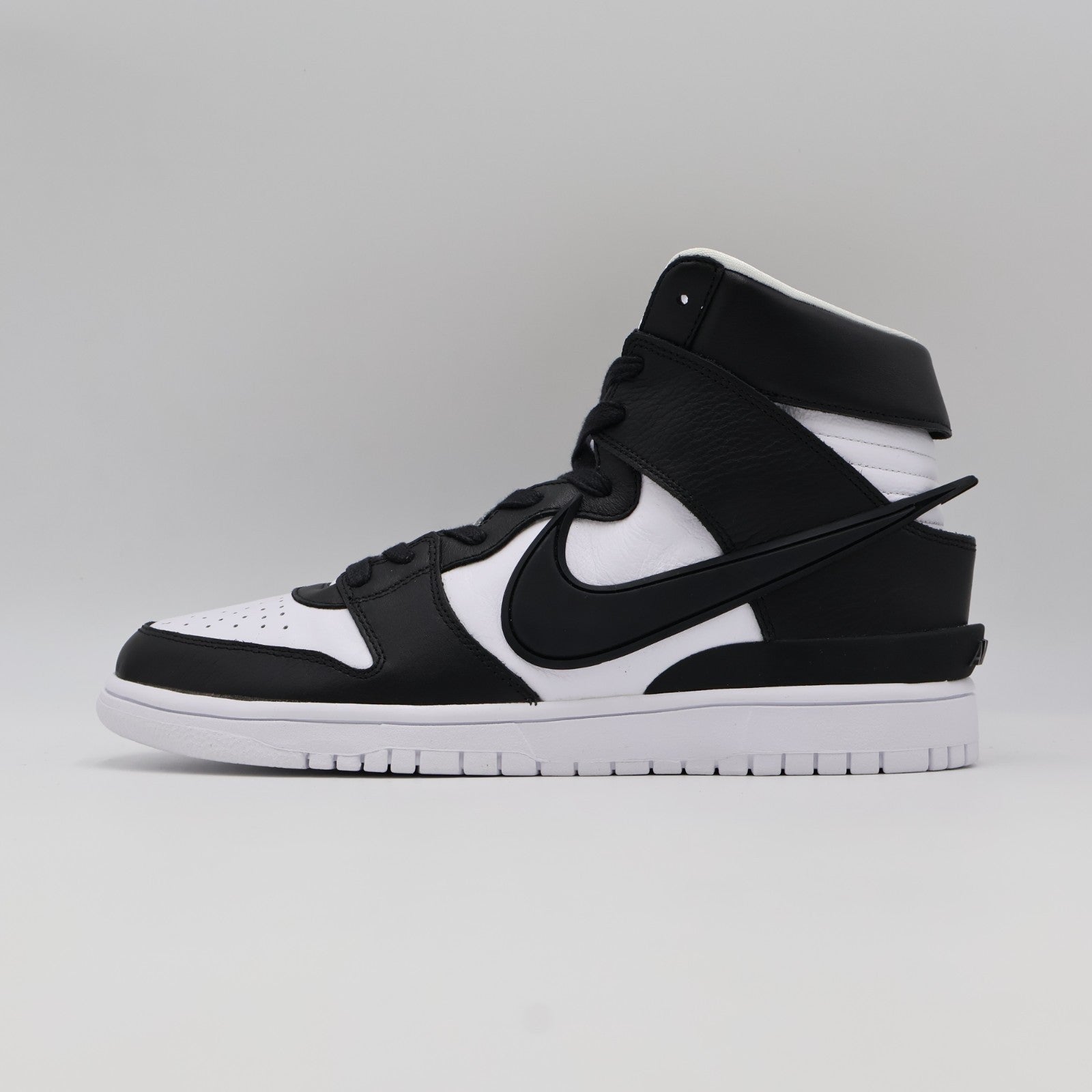 CU7544-001 Nike Dunk High AMBUSH Black White Spruce Aura Panda (Men's)